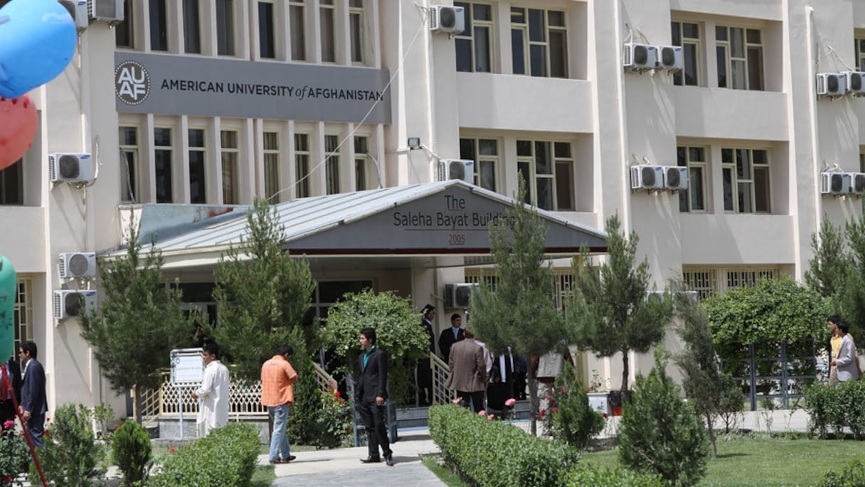 L'université américaine de Kaboul.
