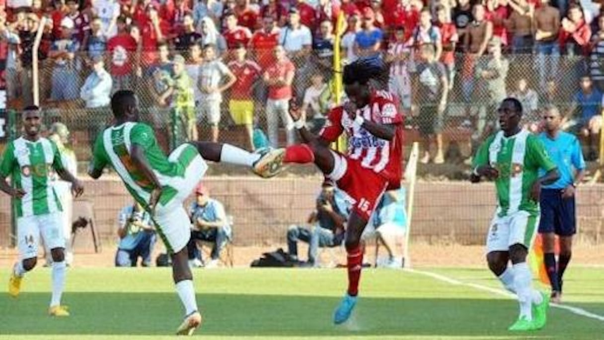 Mourtada Fall, défenseur du Wydad Casablanca. 
