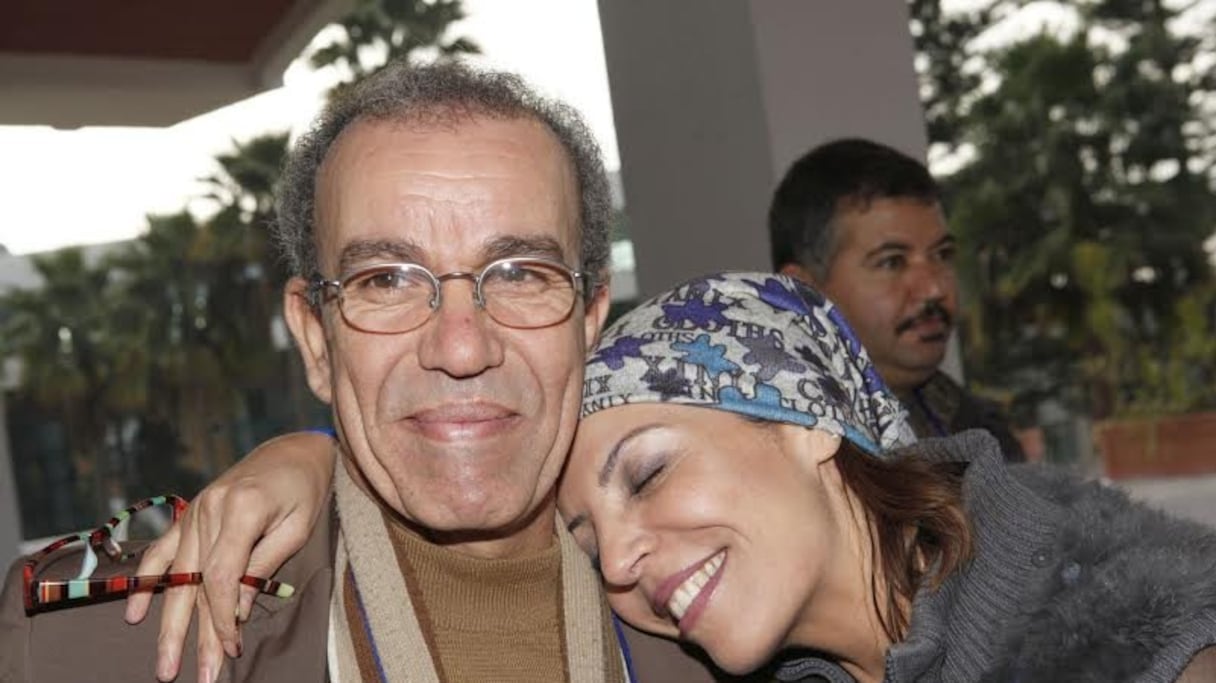 Latefa Ahrar se laisse aller...  Ahmed Assid fait rêver l'actrice.
