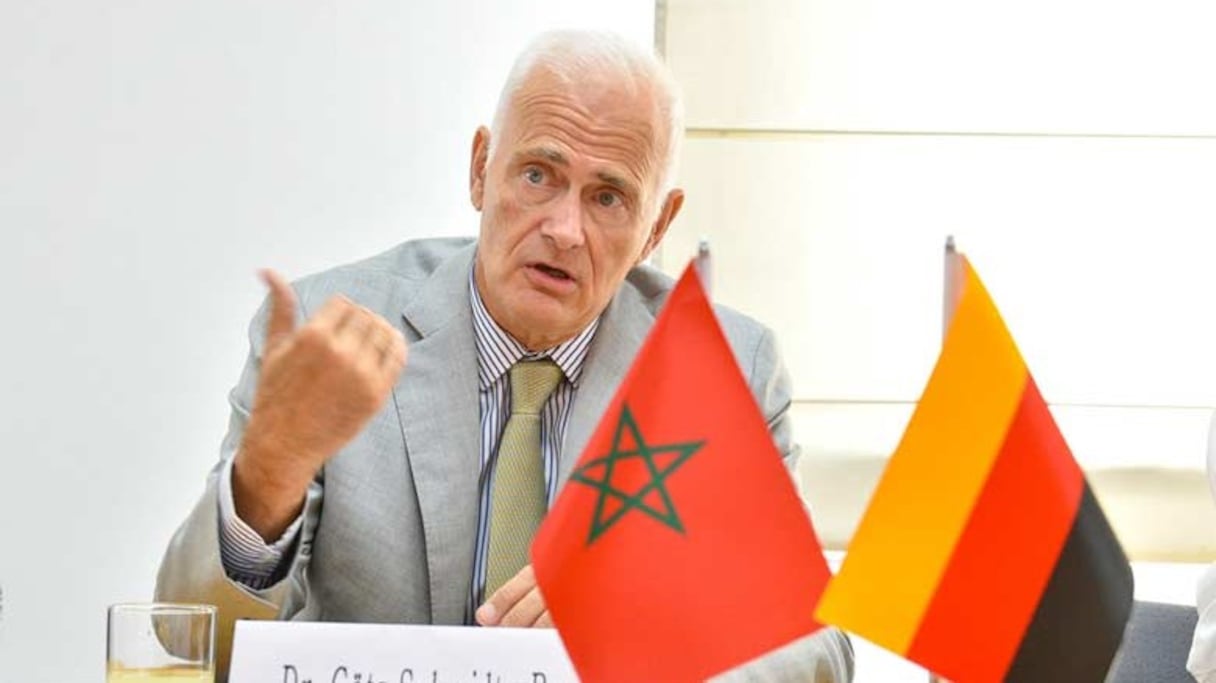 L'ambassadeur d'Allemagne à Rabat, Götz Schmidt-Bremme. 
