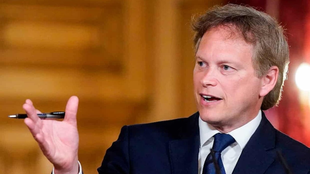 Grant Shapps, secrétaire d'État britannique aux Affaires, à l'énergie et à la stratégie industrielle.
