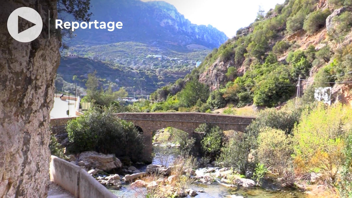 A Akchour, zone touristique montagneuse près de Chefchaouen, les effets de la sécheresse commencent à être ressentis par les habitants. 
