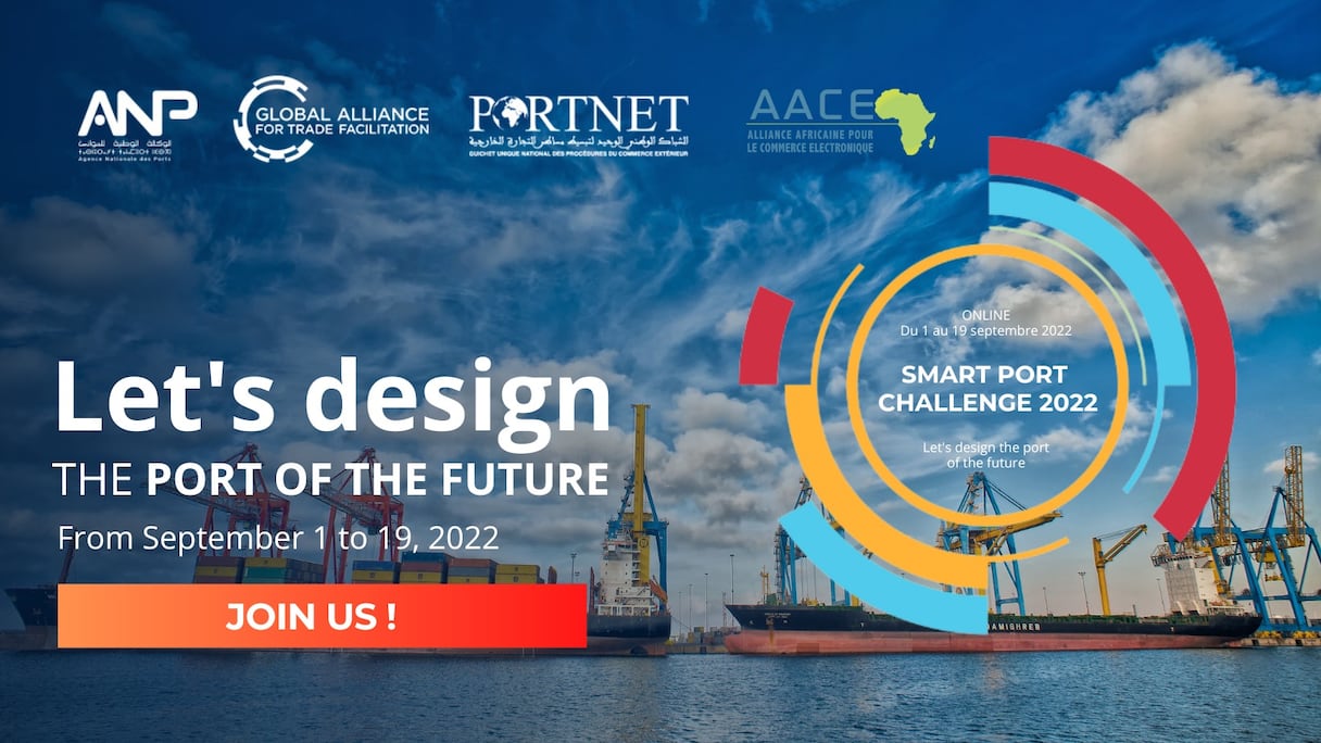 La deuxième édition du hackathon, SMART PORT CHALLENGE 2022, consacrée à l’innovation dans le secteur portuaire au Maroc.
