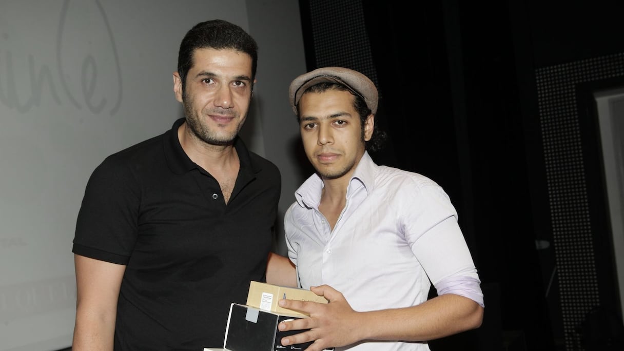 Le 1er prix, remis par le président du jury, Nabil Ayouch, a été décerné au jeune Imad pour son court métrage "Le retour". 
