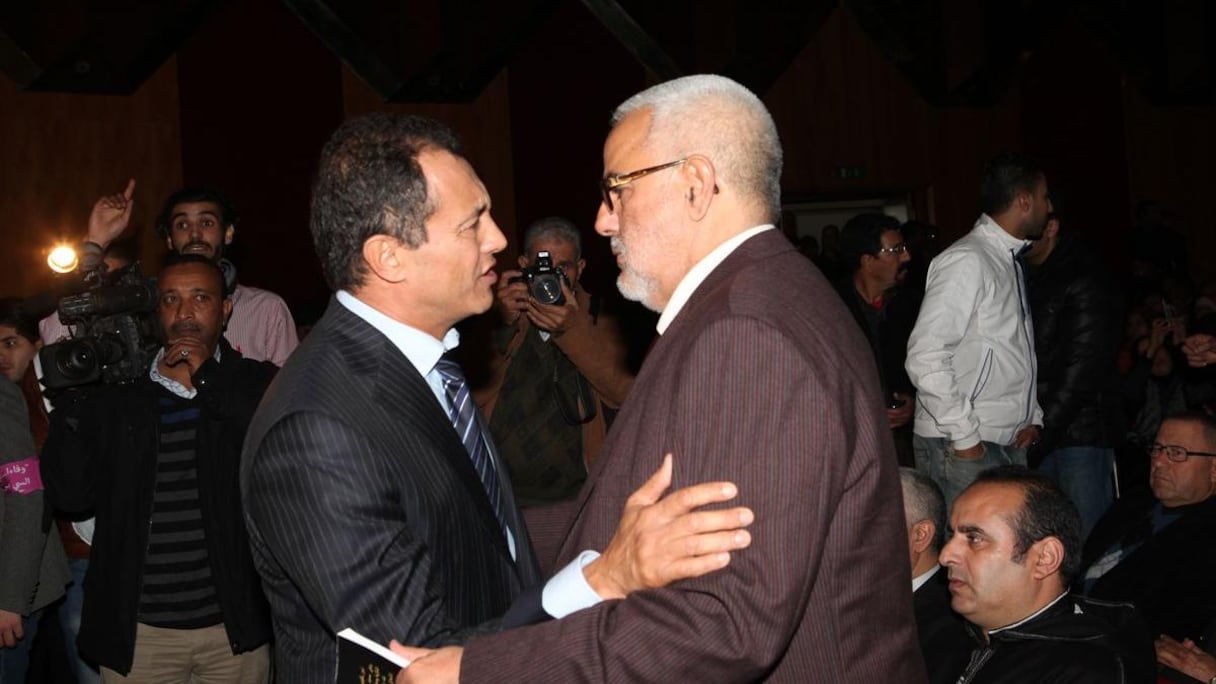 Ahmed Chami et Abdelilah Benkirane.
