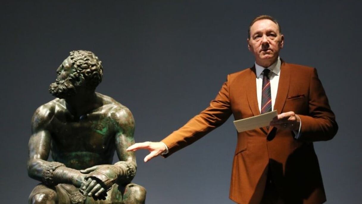 L'acteur américain Kevin Spacey refait surface à Rome.

