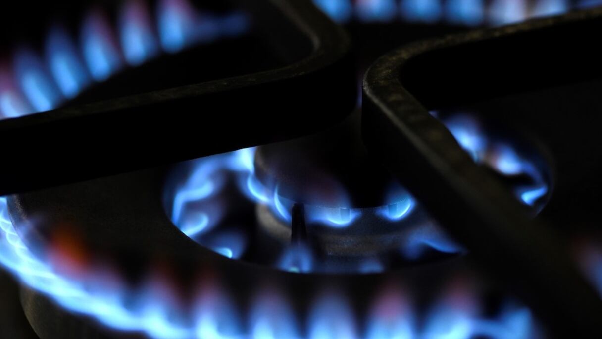 Flamme d'une cuisinière à gaz. Photo d'illustration.
