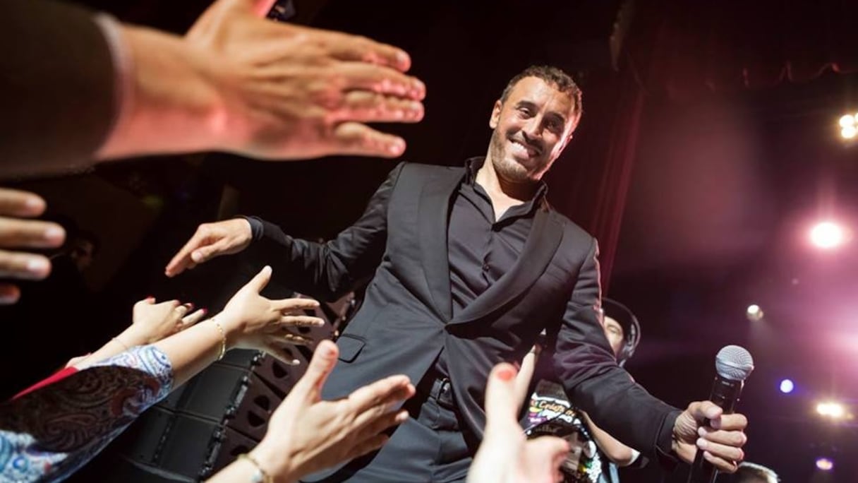 Kazem Saher en concert à Mawazine 
