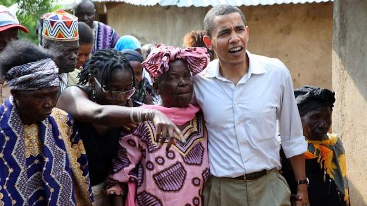 Lors de sa visite en 2006 au Kenya, Barack Obama s'était rendu dans le village de ses ancêtres.
