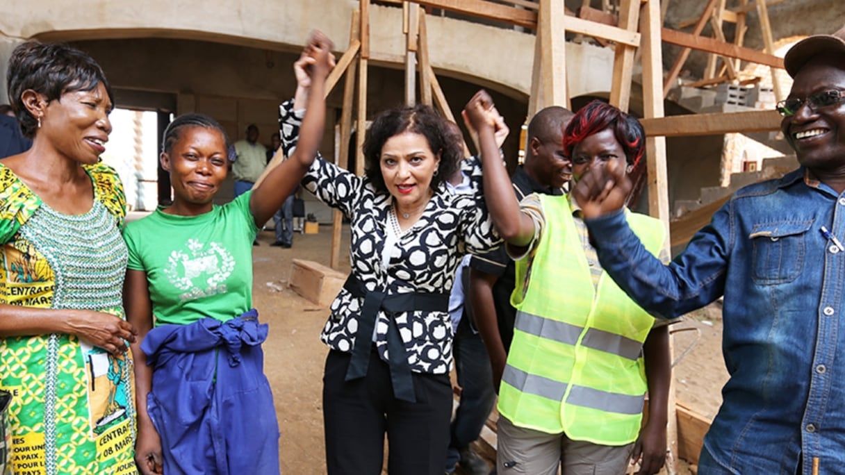 Najat Rochdi, représentante spéciale adjointe en RCA, coordonnatrice humanitaire et représentante résidente du PNUD
