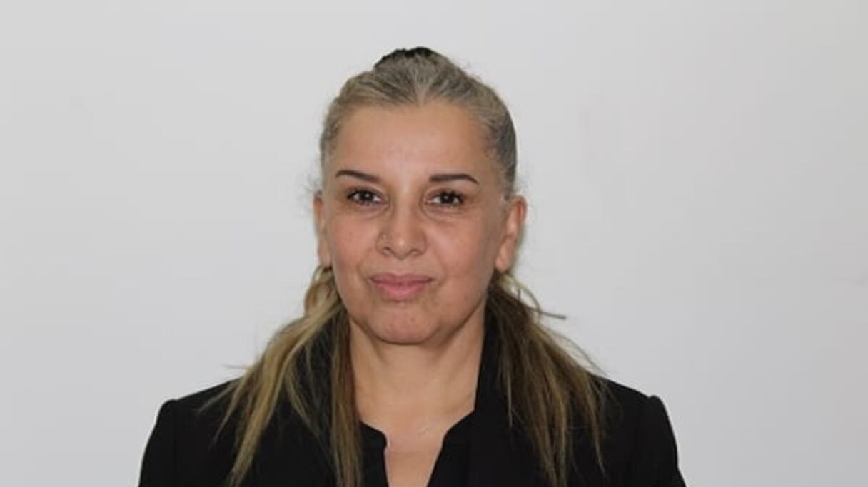 L'ex-ministre algérienne de l'industrie, Djamila Tamazirt. 
