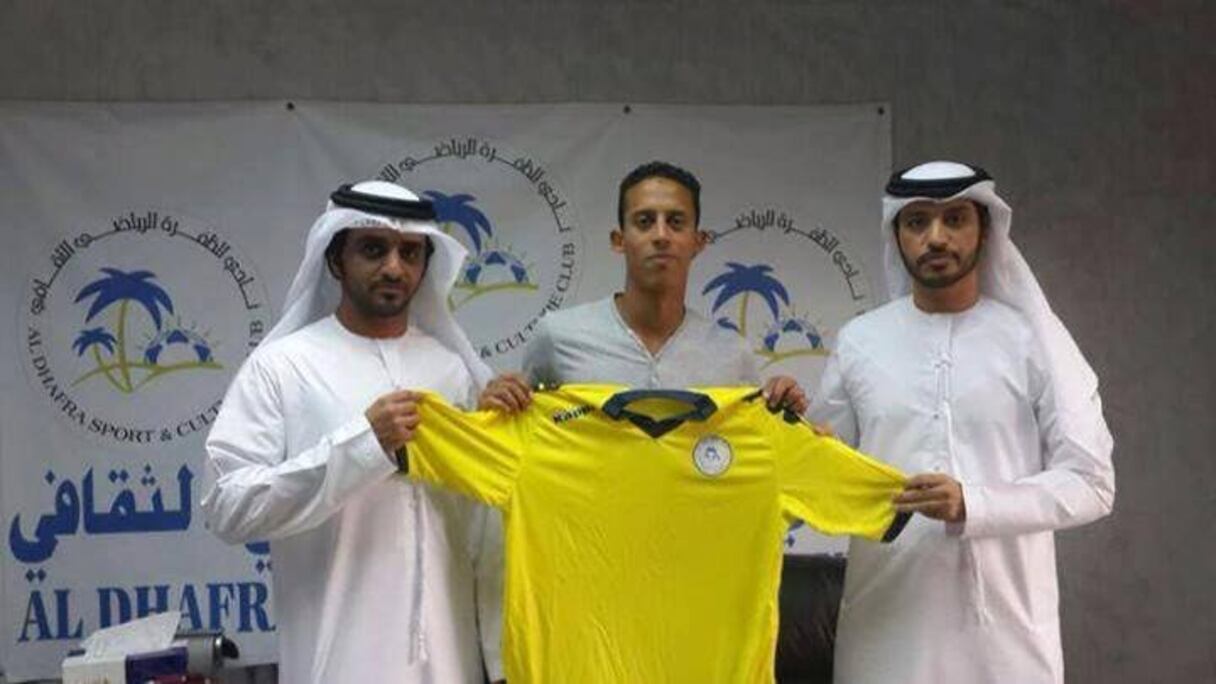 Le milieu international, Kamel chafni a marqué un but lors de la défaite de son équipe face à Ajman