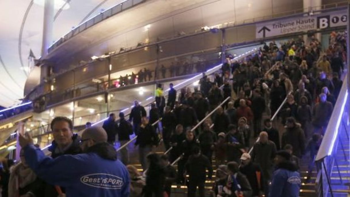 Le stade de France, vendredi 13 novembre.
