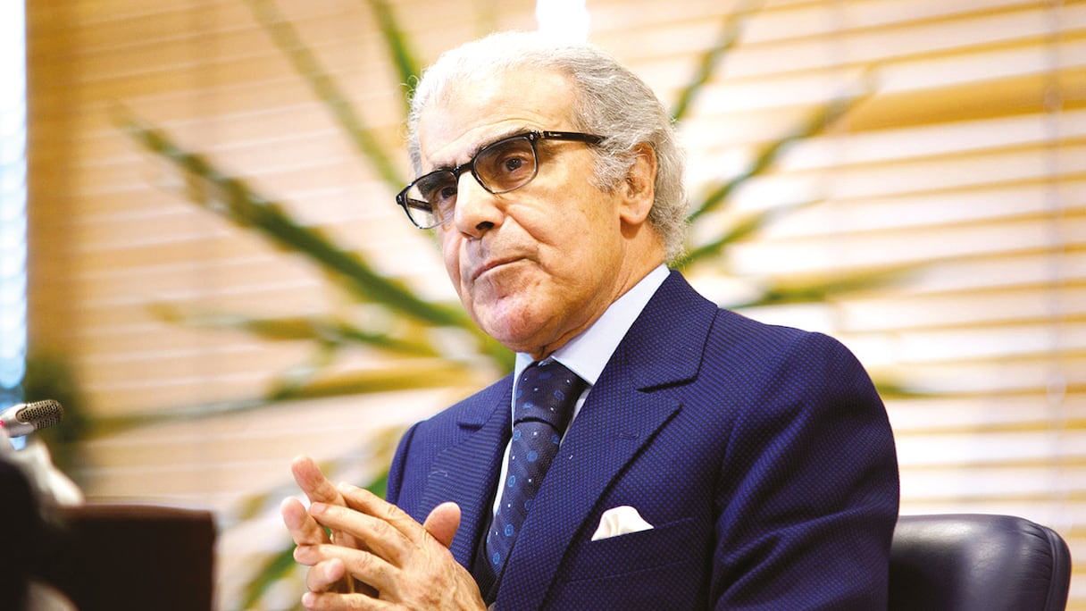 Abdellatif Jouahri, wali de Bank Al-Maghrib.
