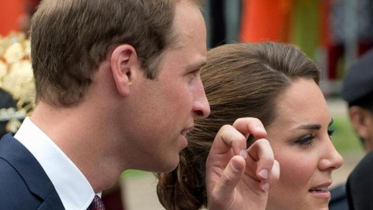 Le couple princier britannique. 
