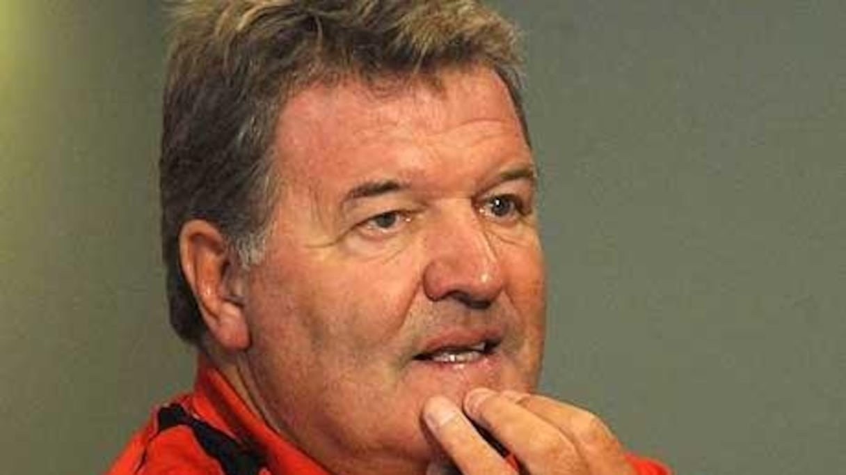 John Toshack, l'entraîneur du WAC.
