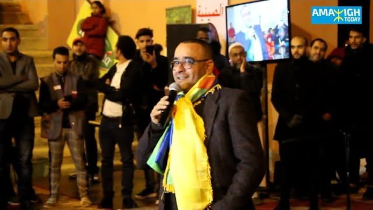 Rachid Aslal, comédien, est l'un des artistes amazighs visés par un discours extrémiste diffusé dans le Souss.
