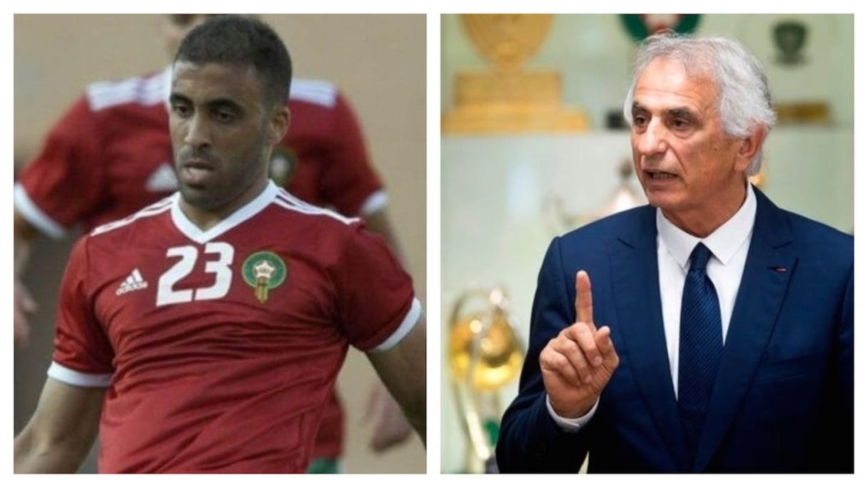 Abderrazak Hamdallah et Vahid Halilhodzic.
