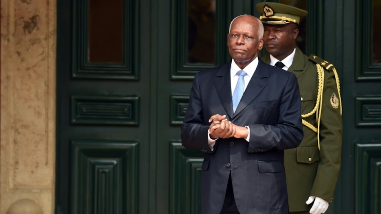 José Eduardo dos Santos, président de l'Angola. 
