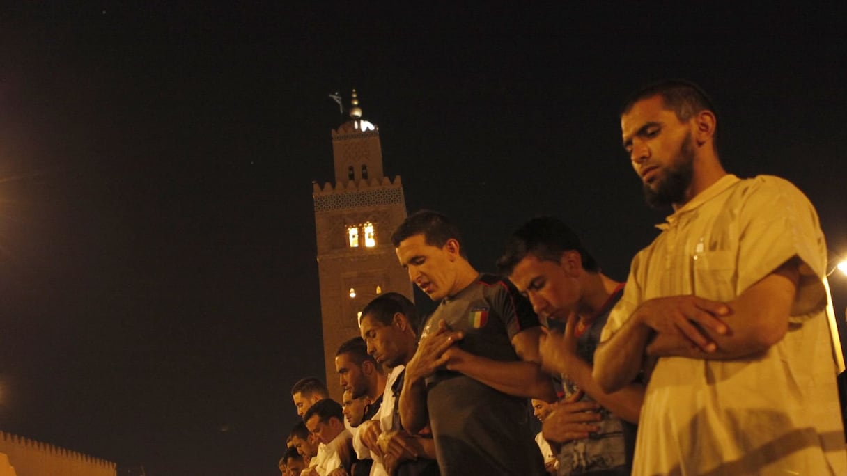 La prière du Tarawih s'est déroulée sous la lumière de la pleine lune ce dimanche soir
