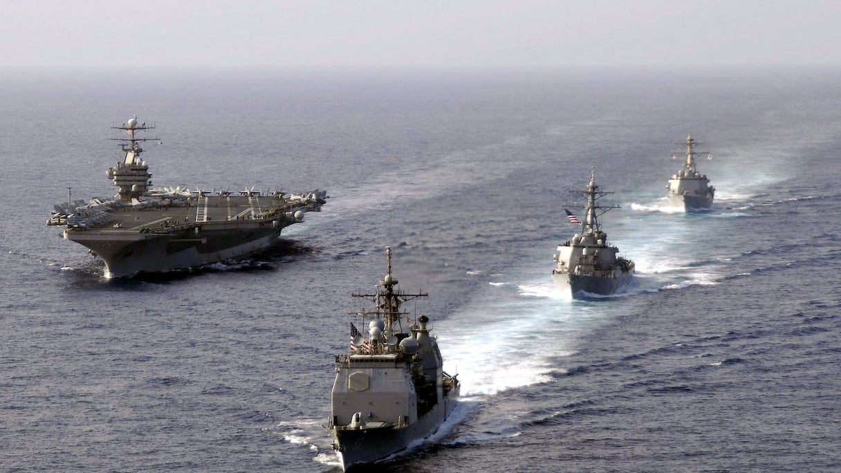 Quatre destroyers de l'US Navy attendent le feu vert de Washington dans les eaux méditerranéennes
