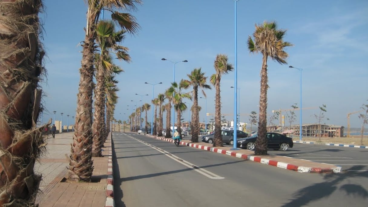 La corniche de Mehdia.
