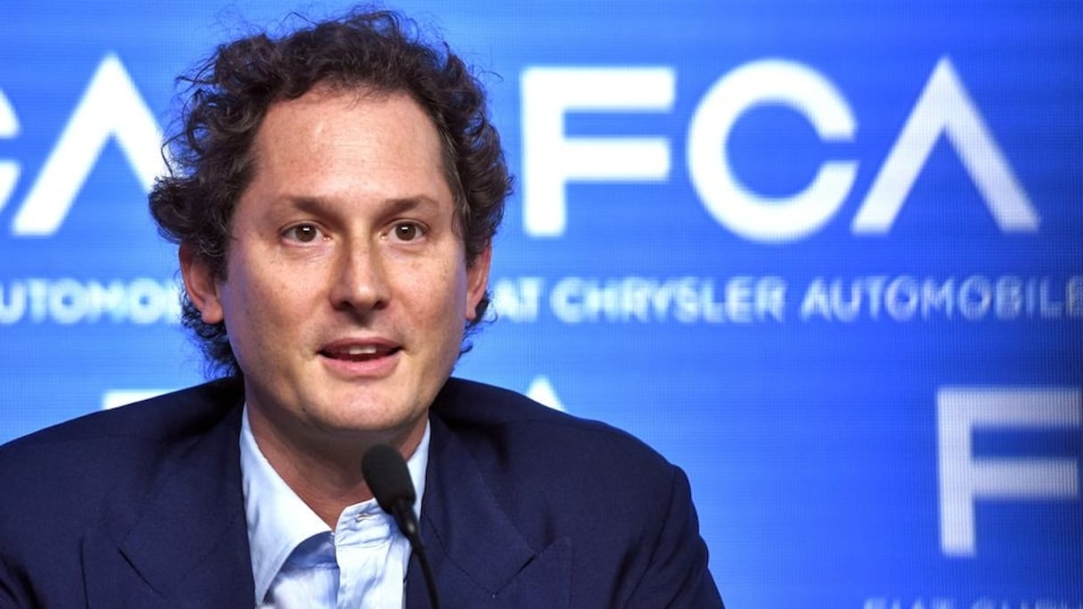 John Elkann, l'héritier de la famille Agnelli (FIAT).
