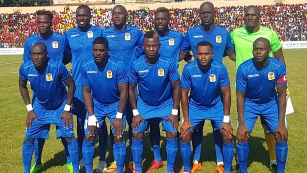 Le Onze centrafricain, futur adversaire du Maroc en qualifications de la CAN.