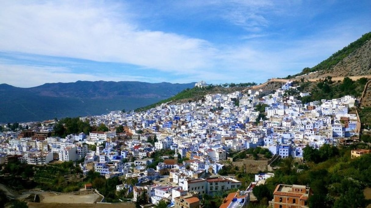 Vue de Chefchaouen et sa région.
