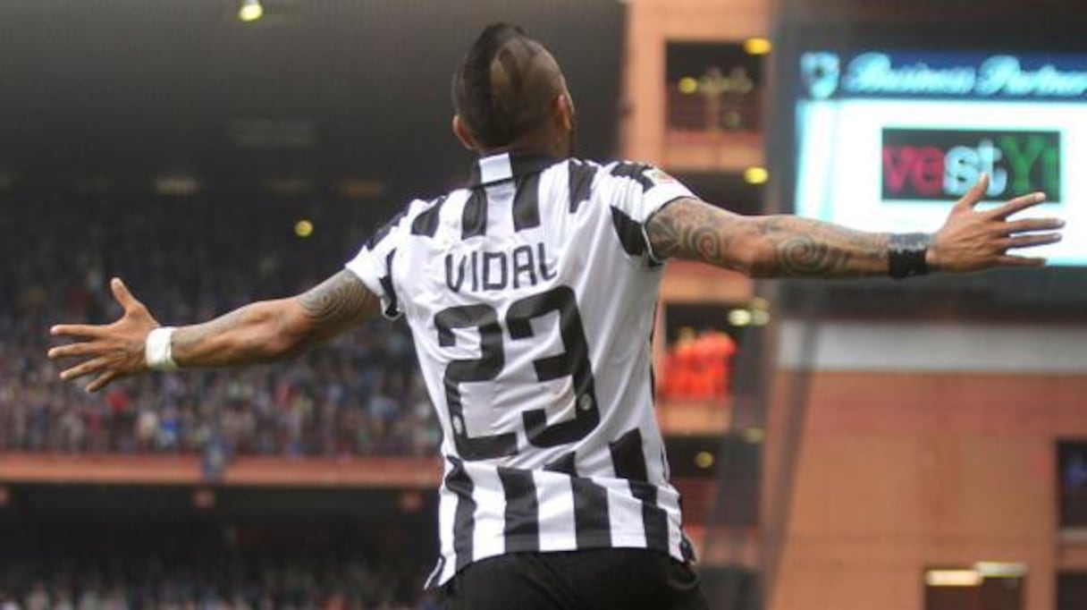 Arturo Vidal a inscrit le seul but de la Juventus sur le terrain de la Sampdoria de Gênes. 
