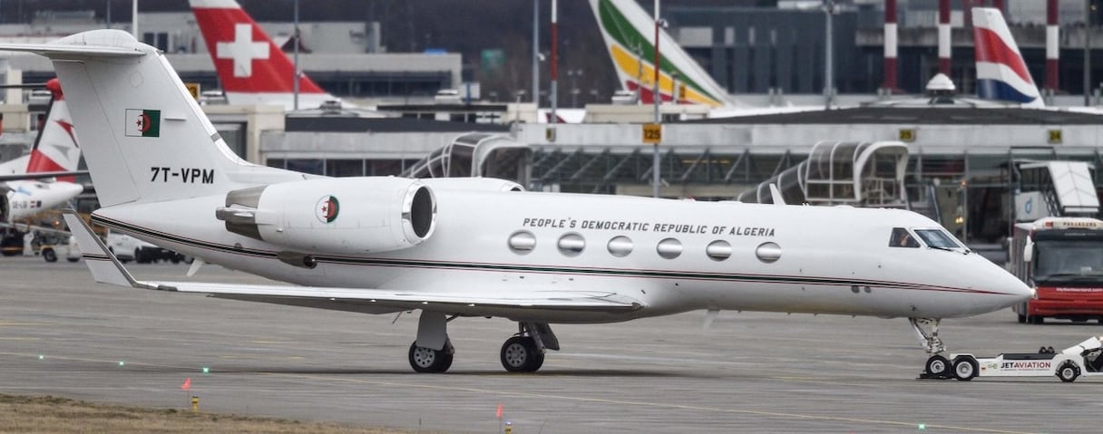 Le Gulfstream 4SP de Bouteflika.
