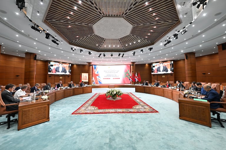 La cinquième session du dialogue stratégique maroco-britannique à Rabat le 1er juin 2025