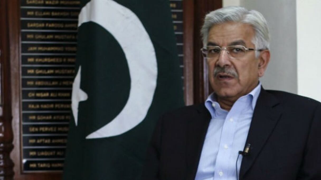 Khawaja Asif, ministre de la Défense pakistanais.
