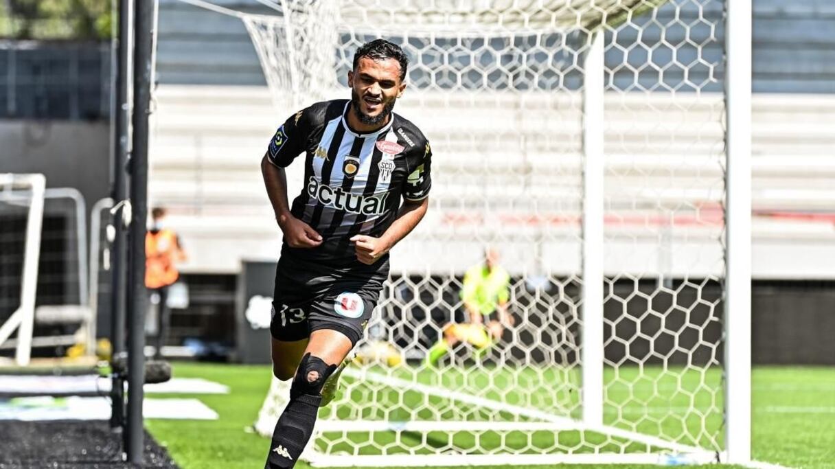 Sofiane Bouflal, international marocain d'Angers.
