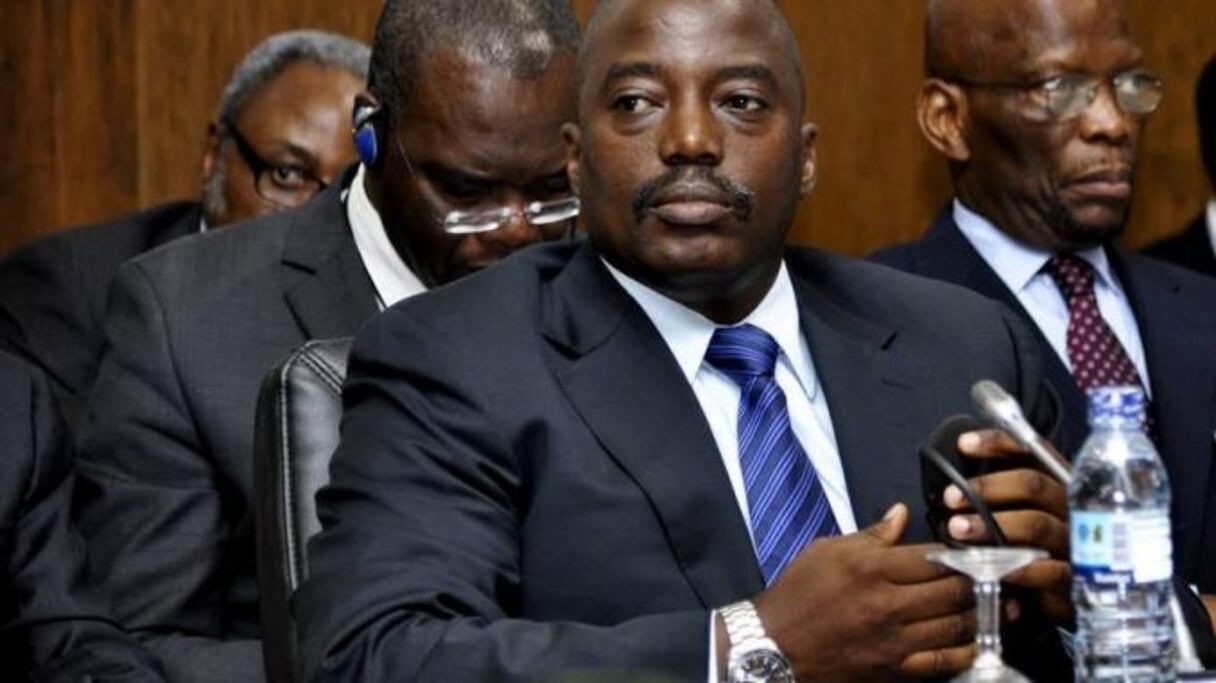 Joseph Kabila, président de la République démocratique du Congo (RDC). 
