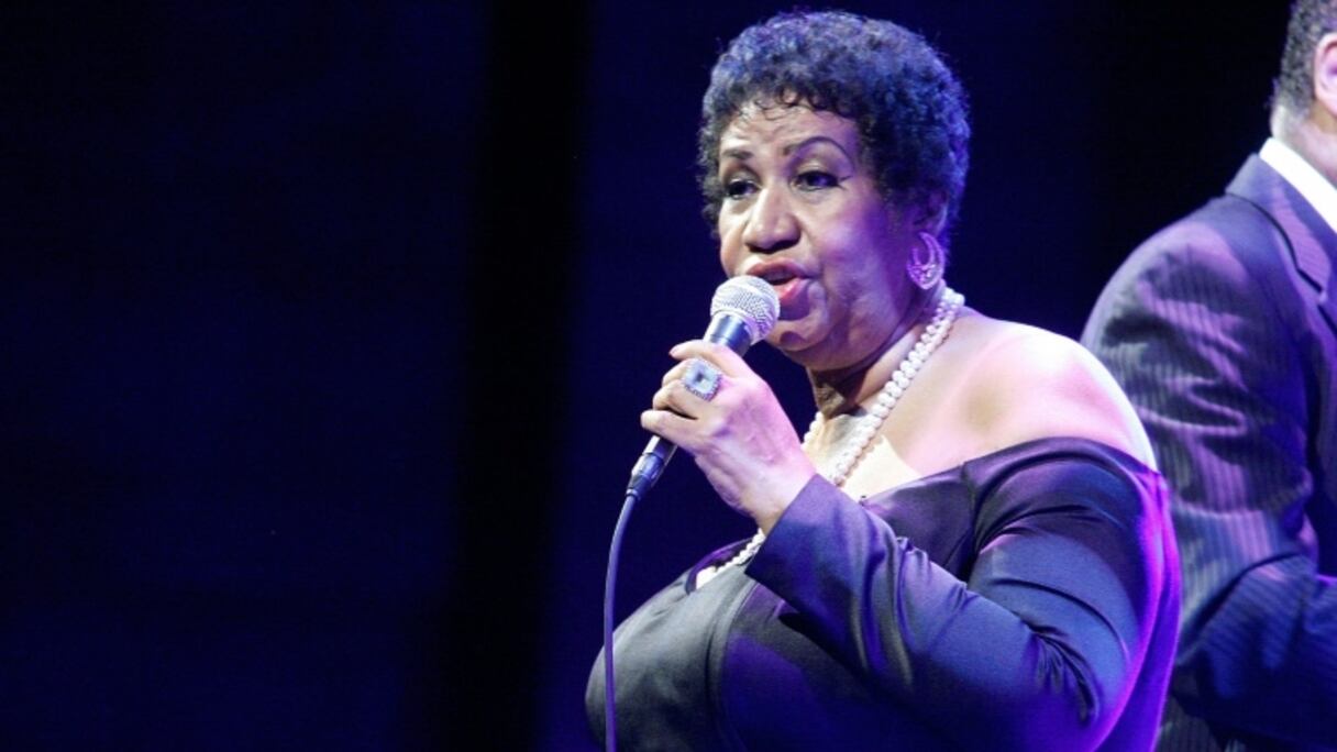 Aretha Franklin, le 3 mai 2011 à New York City.
