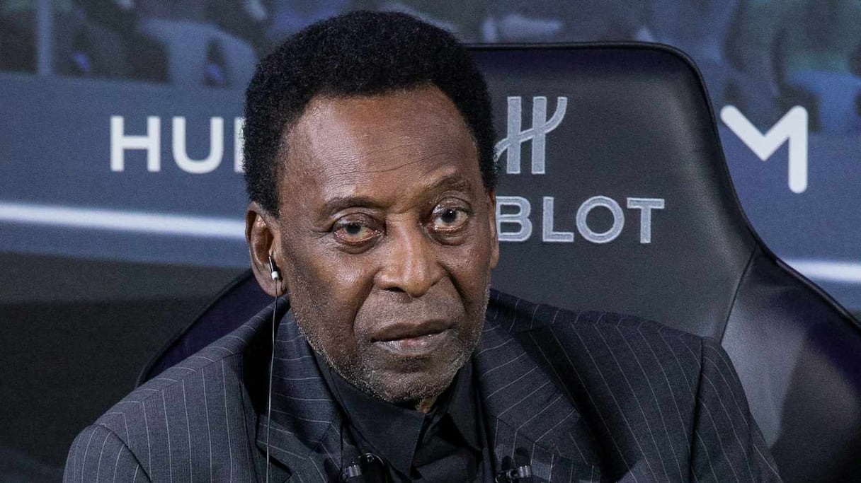 Pelé, légende du football Mondial (1940-2022).
