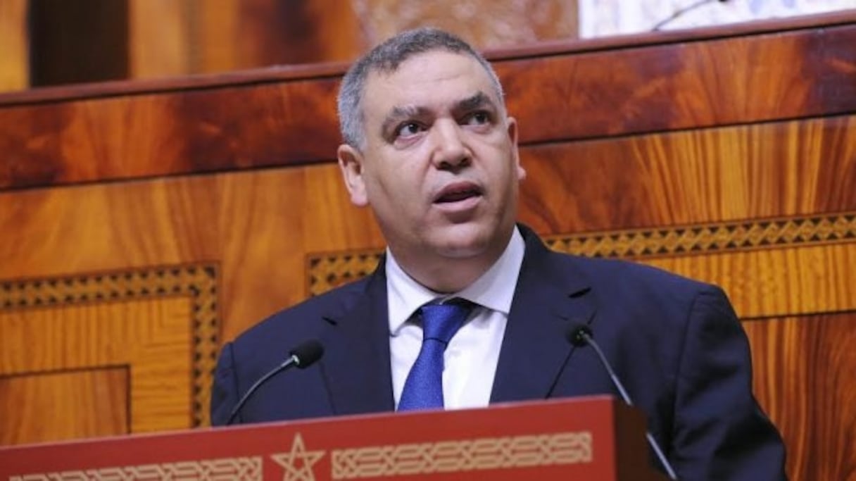 Abdelouafi Laftit, ministre de l'Intérieur.
