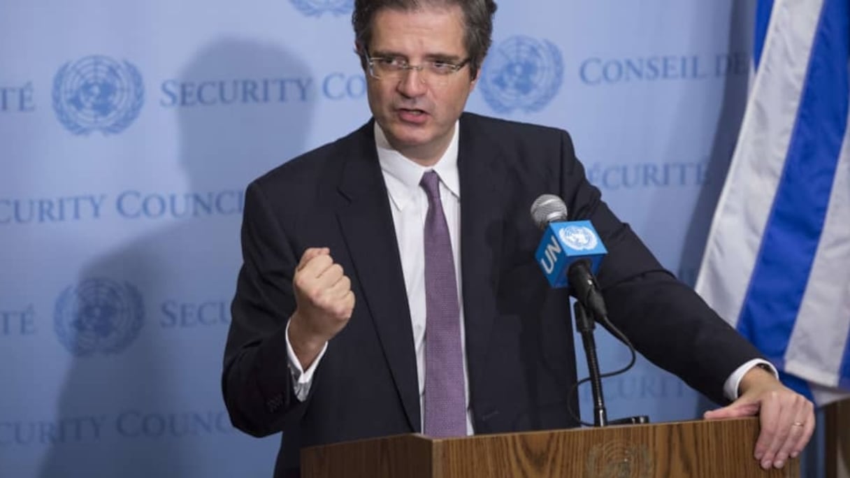 François Delattre, ambassadeur français à l'ONU.
