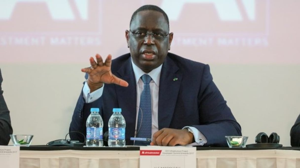 Macky Sall, président de la République du Sénégal.
