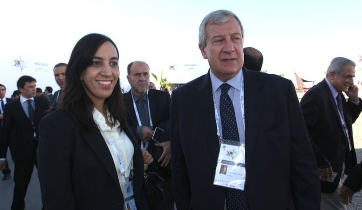 M'barka Bouaida et Richard Attias
