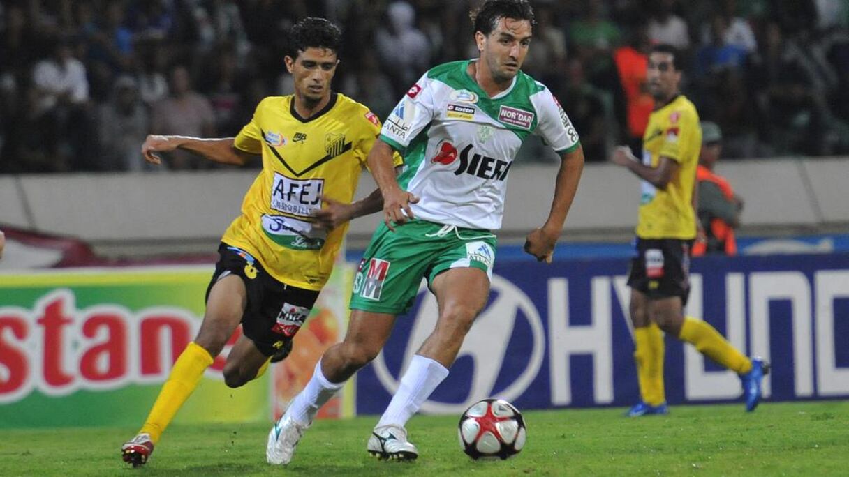 Chemseddine Chtibi (ici sous les couleurs du MAS), s'est engagé avec le Kawkab Marrakech.
