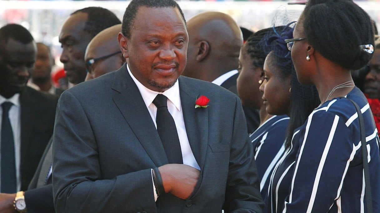 Uhuru Kenyatta, président du Kenya.
