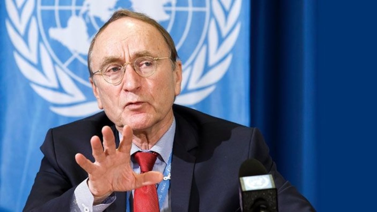 Joachim Rücker, président du Conseil de l'ONU des droits de l'Homme.
