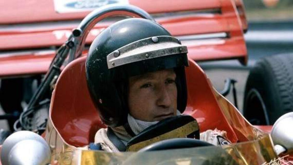 Jochen Rindt (AUT/Lotus), essais du GP d'Italie, Monza (1970).
