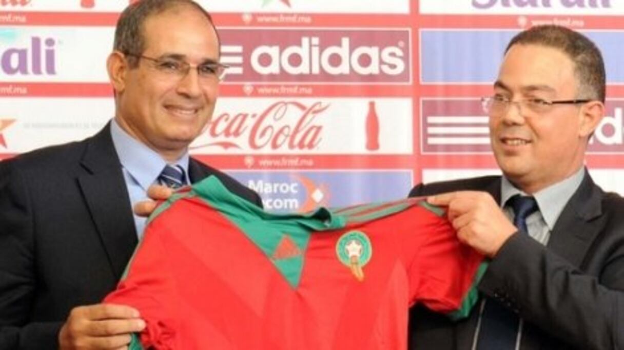 Badou Zaki et Fouzi Lekjaa.
