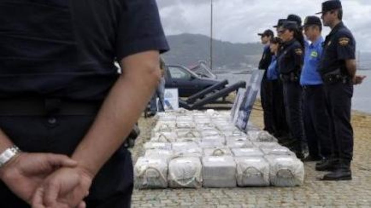 510 kilogrammes de cocaïne ont été saisis en Espagne, en provenance de la Colombie. 
