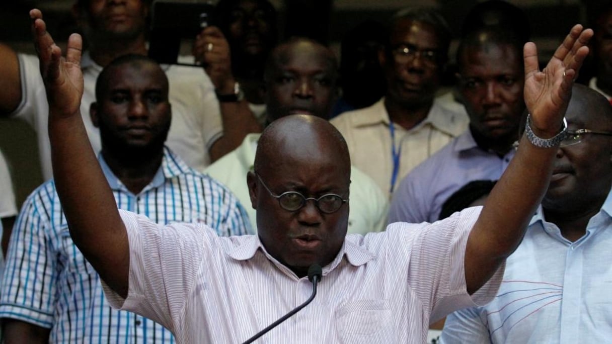 Nana Akufo-Addo, nouveau président du Ghana. 
