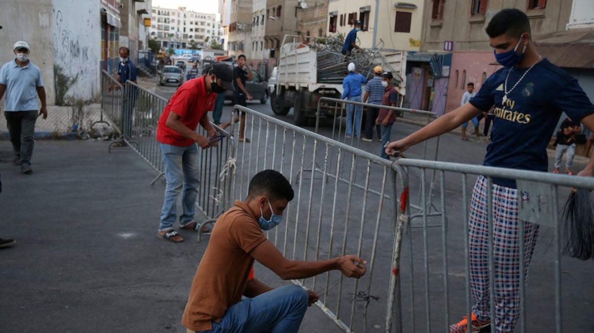 Casablanca: une série de mesures, dont l'isolement de certains quartiers, après la multiplication des cas de contamination au Covid-19.
