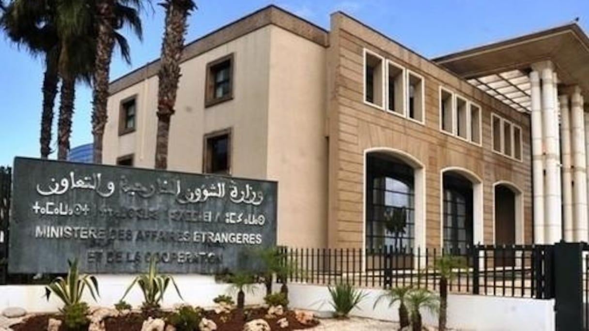 Siège du ministère des Affaires étrangères et de la coopération, à Rabat.
